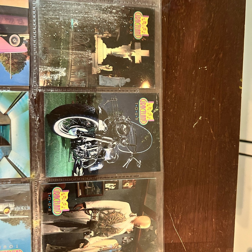 Set/Lot of Collectible Elvis Presley Trading Cards In Sheets - Picture 16 of 16